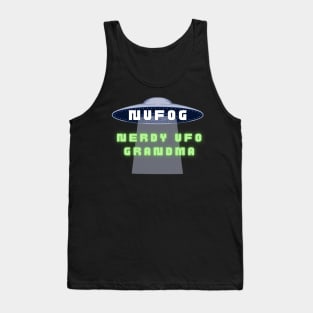 NUFOG - Nerdy UFO Grandma Tank Top